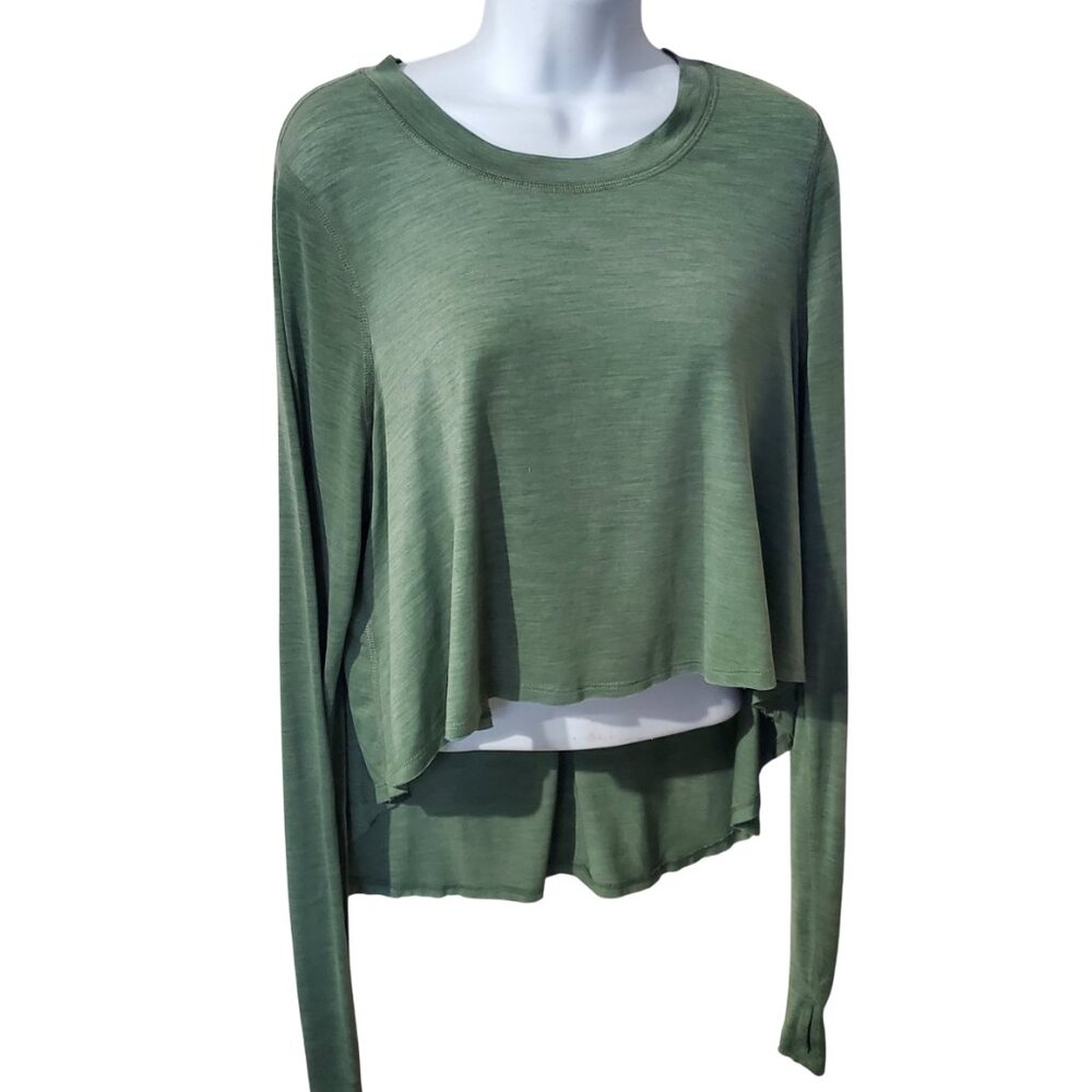 FP Movement Hi-Low Long Sleeve Top- Medium